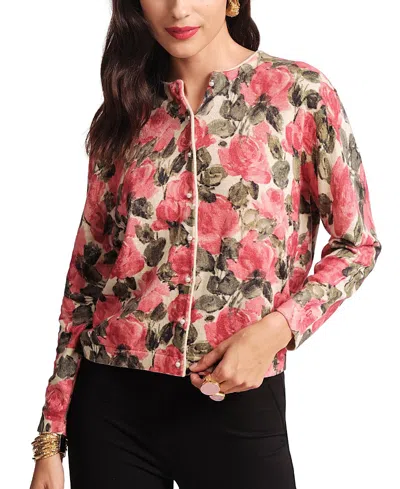 Frances Valentine Darling Cardigan In Pink