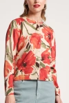 FRANCES VALENTINE FRANCES VALENTINE DARLING CARDIGAN PINK LOTUS COTTON/CASHMERE