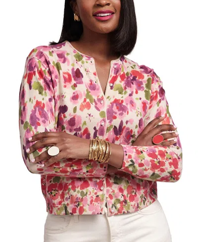 FRANCES VALENTINE DARLING CARDIGAN POCKET FULL OF POSIES