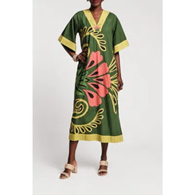 Frances Valentine Delightful Canopy Caftan In Multi