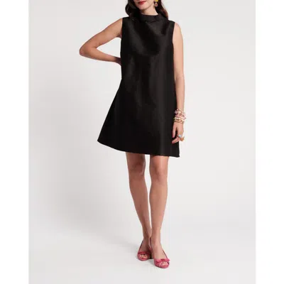 Frances Valentine Diplomat Mini Dress Sleeveless In Black