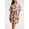 Frances Valentine Doris Botanical Dress In Multi