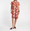 Frances Valentine Women's Floral Cotton Poplin Minidress In Multi