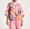 Frances Valentine Easy Top In Lanai In Multi