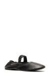 Frances Valentine Eloise Ballet Flat In Black