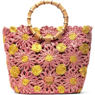 Frances Valentine Flora Tote In Multi