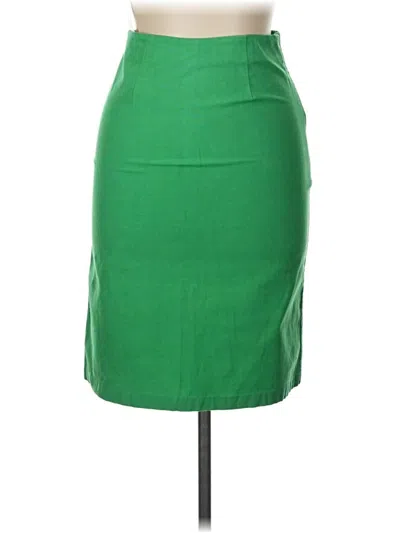 Pre-owned Frances Valentine Formal Skirt In Green
