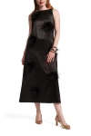Frances Valentine Francesca Maxi Dress In Black