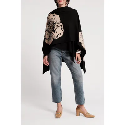 Frances Valentine Ginny Wrap Carefree Chrysanthemum In Multi