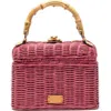 Frances Valentine Hannah Woven Wicker Lunchbox