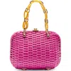 Frances Valentine Hen Wicker Basket Bag