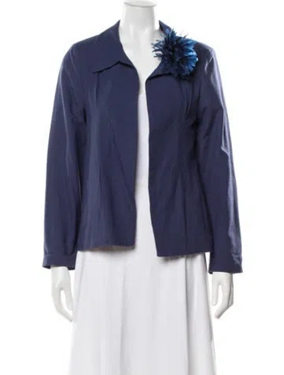 Pre-owned Frances Valentine Jacket In Blue