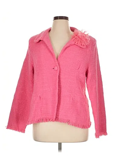 Pre-owned Frances Valentine Jacket In Pink