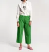 FRANCES VALENTINE JANE PANT-CORDUROY IN MOSS GREEN