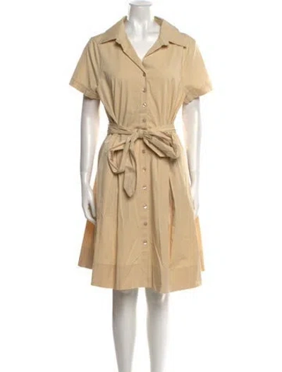 Pre-owned Frances Valentine Knee-length Dress W/ Tags In Neutral