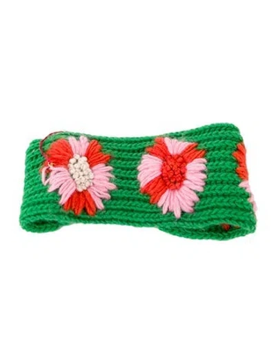 Pre-owned Frances Valentine Knitted Headband W/tags In Green