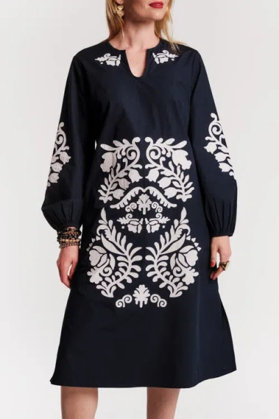 Frances Valentine Kris Dress In Blue