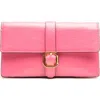 Frances Valentine Leather Accordion Crossbody Bag