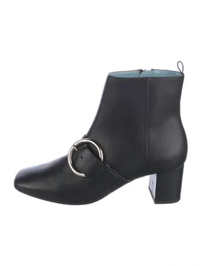 Pre-owned Frances Valentine Leather Boots In Black