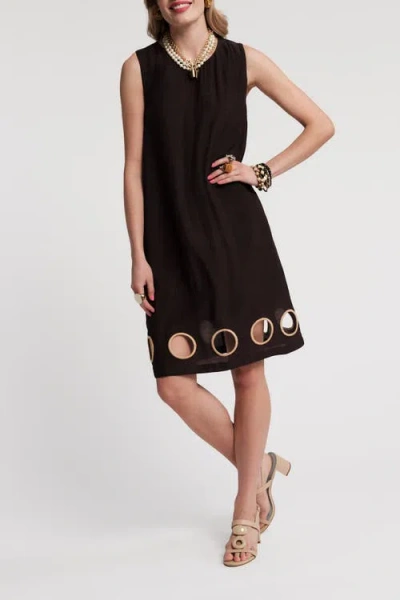 Frances Valentine Lilly Cut Out Mini Dress In Multi