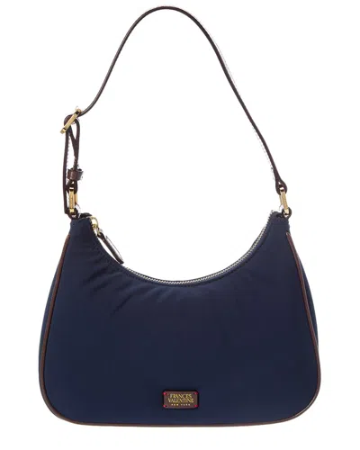 Frances Valentine Lola Padded Shoulder Bag In Blue