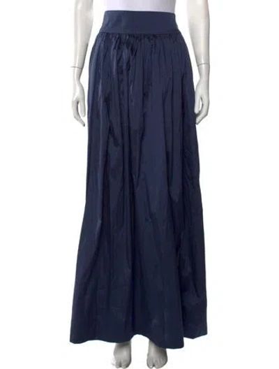 Pre-owned Frances Valentine Long Skirt In Blue