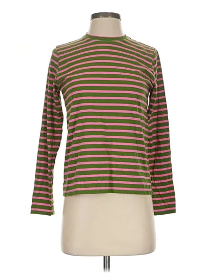 Pre-owned Frances Valentine Long Sleeve Turtleneck In Brown