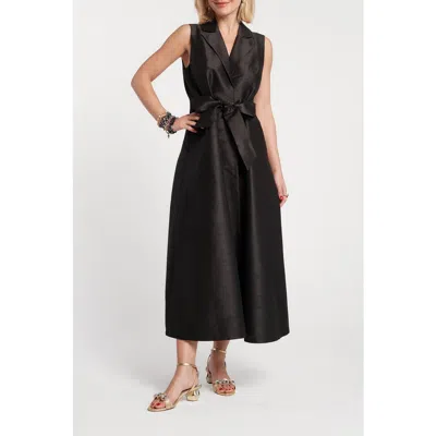Frances Valentine Lucia Maxi Dress In Black