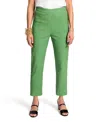 Frances Valentine Lucy Cotton Stretch Pant In Green In Green