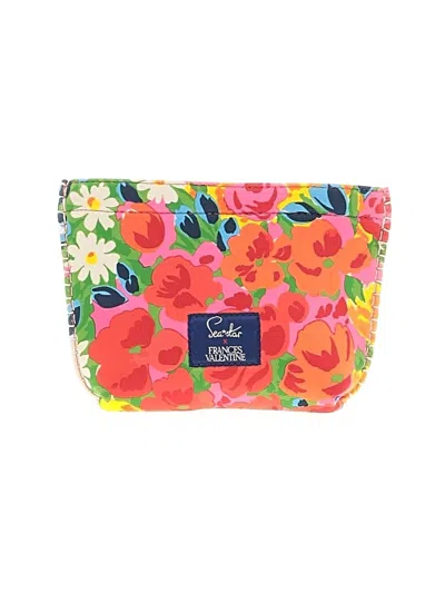 Pre-owned Frances Valentine Makeup Bag In Pink