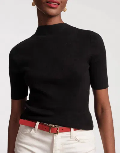 FRANCES VALENTINE MARIE SWEATER IN BLACK