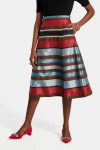 Frances Valentine Mercer Striped Maxi Skirt In Multi