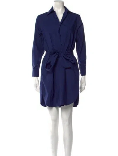 Pre-owned Frances Valentine Mini Dress In Blue