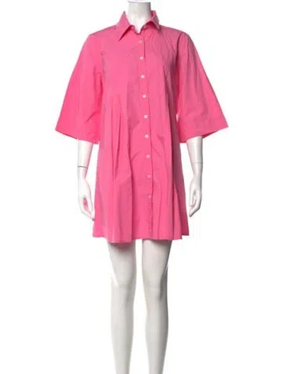 Pre-owned Frances Valentine Mini Dress In Pink