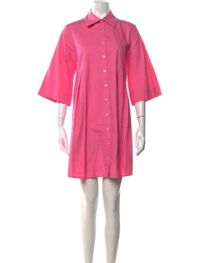 Pre-owned Frances Valentine Mini Dress In Pink