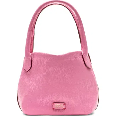 Frances Valentine Mini Sweet Pea Tumbled Leather Handbag In Brown