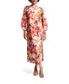 Frances Valentine Minnow Maxi Dress In Sunfloral In Multi