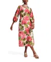 Frances Valentine Minnow Maxi Dress In Pink/multi