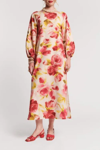 Frances Valentine Minnow Maxi English Rose In Multi