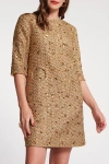 Frances Valentine Mod Dress In Gold