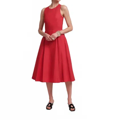 Frances Valentine Monique Dress In Red