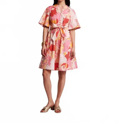Frances Valentine Nancy Dress In Wild Tulip In Pink