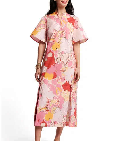 Frances Valentine Nancy Wild Tulip Dress In Pink