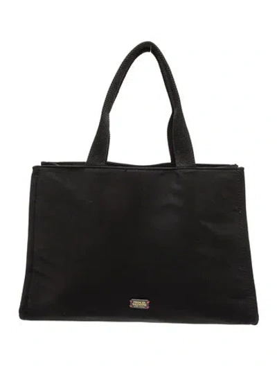 Pre-owned Frances Valentine Nylon Tote In Black