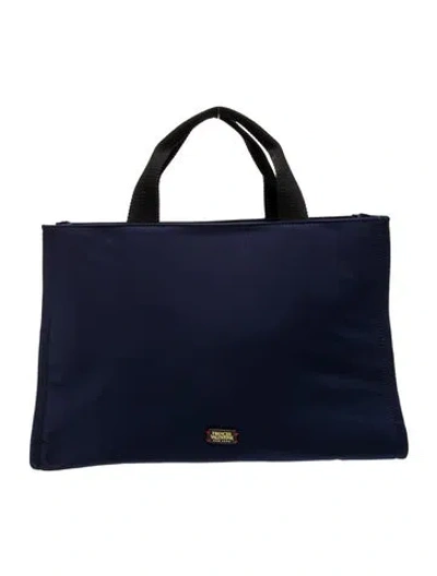 Pre-owned Frances Valentine Nylon Tote In Blue