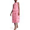 Frances Valentine Origami Flower Dress In Pink