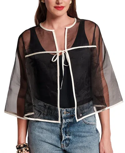 Frances Valentine Parker Swing Top In Black