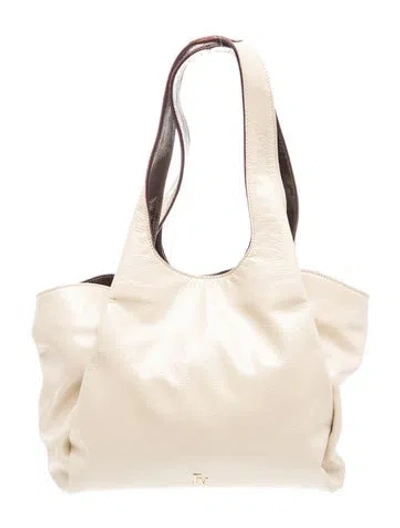 Pre-owned Frances Valentine Patent Leather Shoulder Bag In Yellow
