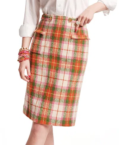 Frances Valentine Pencil Skirt In Multi