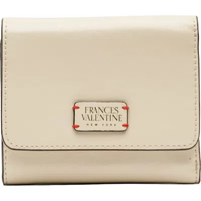 Frances Valentine Perfect Leather Trifold Wallet In Neutral
